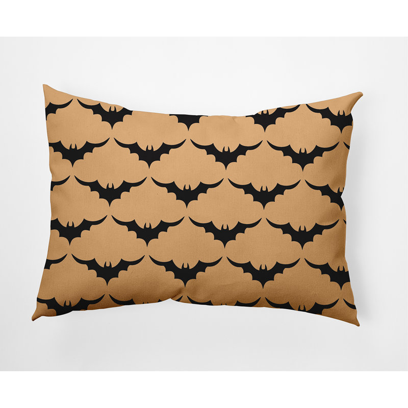 Coussin décoratif intérieur / extérieur Witches Brew, 14 po x 20 po, Or pâle