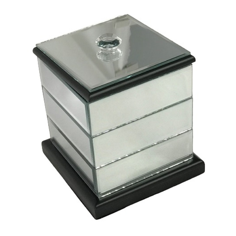Boîte à bijoux avec miroir