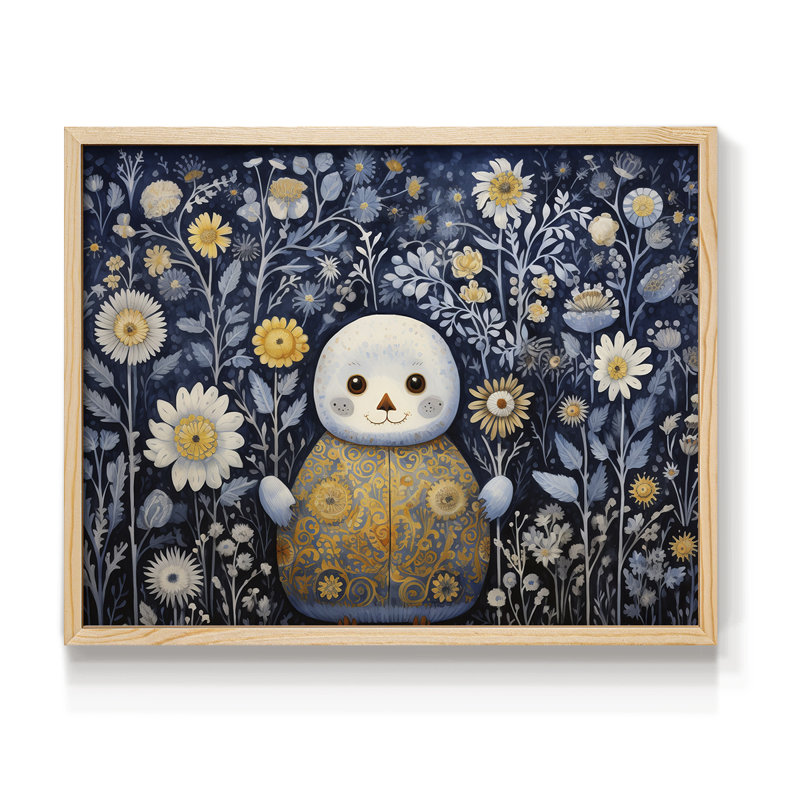 «Chirstmas Art» - CECXCII - Reproduction encadrée - Restickable, H 16 po x l 20 po, Naturel
