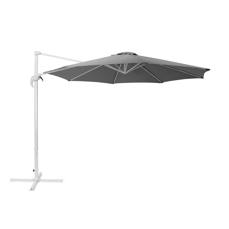 Severn 300cm Cantilever Parasol, Dark Grey