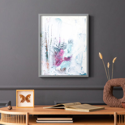 Magneta Coral I Framed Print - Solid Wood