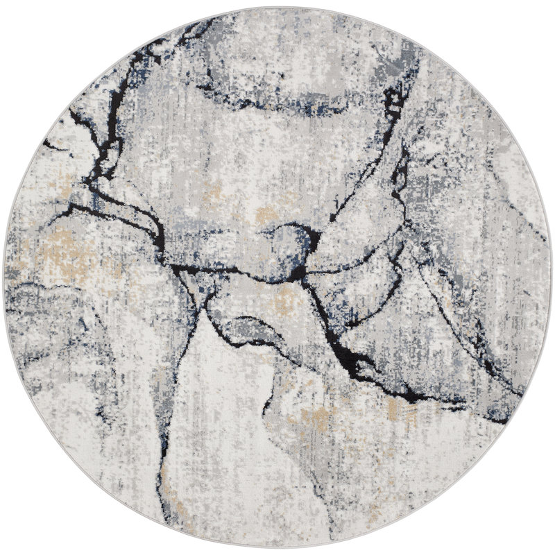 Palig Oriental Area Rug, Round 160 cm