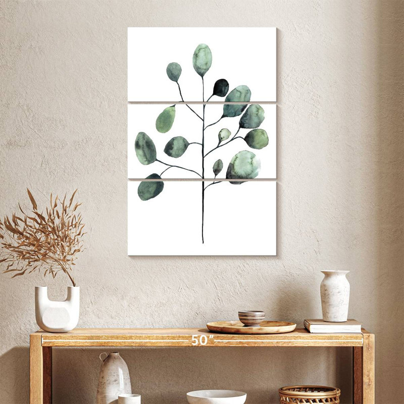 Feuilles d'eucalyptus botaniques Harnek, H 38 po x l 24 po