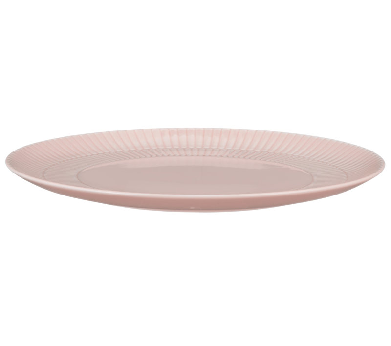 Amina 27.8cm Porcelain Dinner Plate, Pink