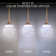 Quest 3 Light Crystal LED Multi-Light Pendant