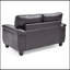 Contemporary Loveseat With Comfort-1990287777