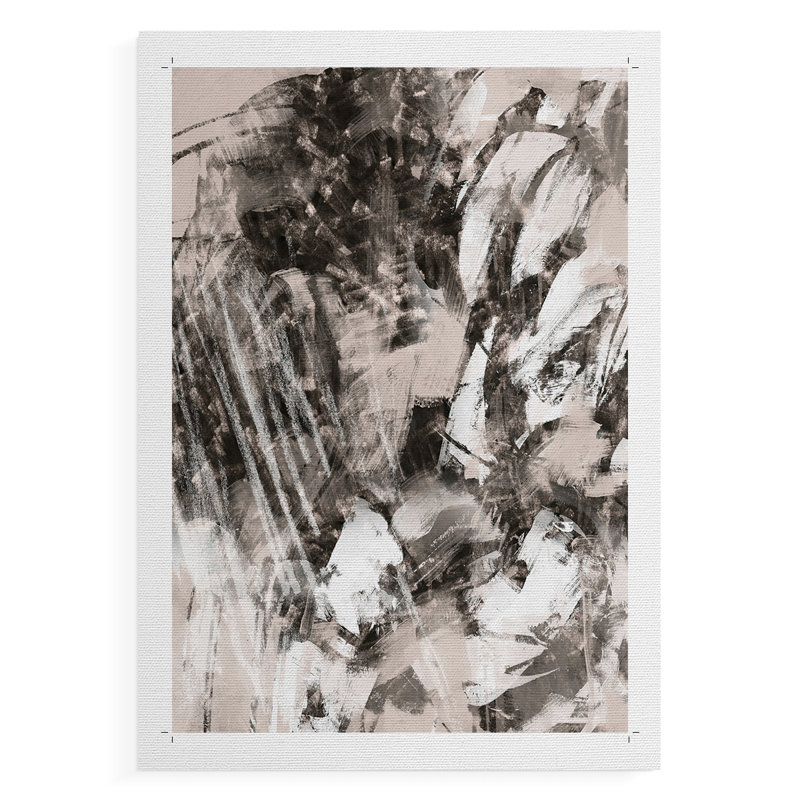 Blush Blackboard I - Impression sur toile seulement - NON CADRE, H 60 po x l 40 po