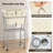 Rolling Laundry Hamper with Wheels, Laundry Cart with Removable Bag-125139714