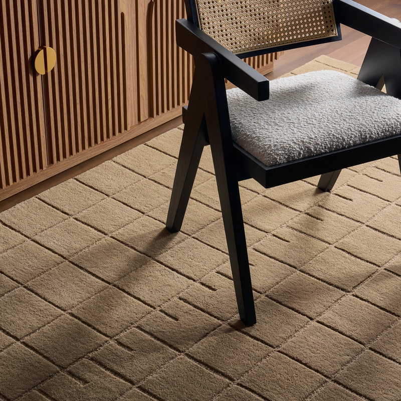 Miva Modern Geometric Rug, Rectangle 7'6" x 9'6"