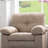 31.89" Modern Chenille Chair with  Removable Armrests-113440662