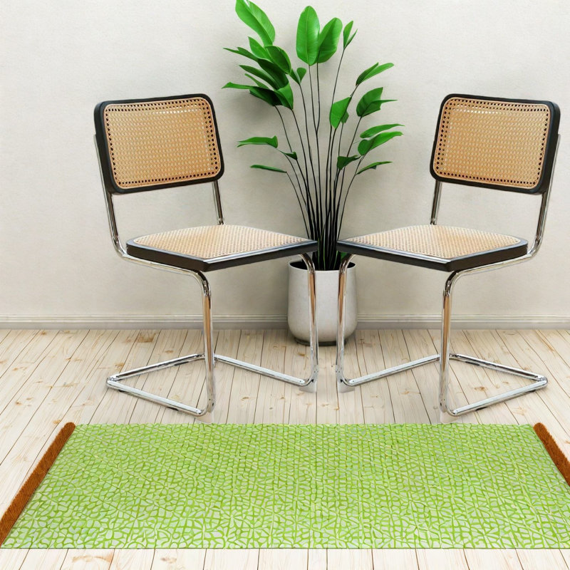 Ensemble de 2 chaises de salle à manger empilables en bois de rotin et sièges de cuisine modernes