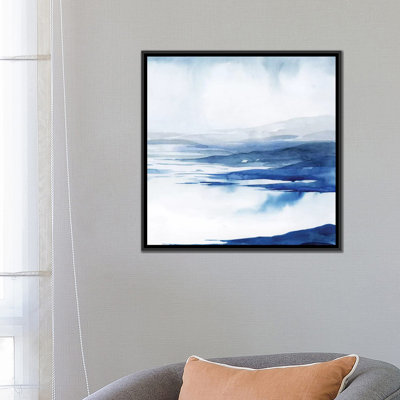 « cristalliseed lagon ii », impression sur toile