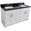Ensemble de meuble-lavabo double 61 po Oz