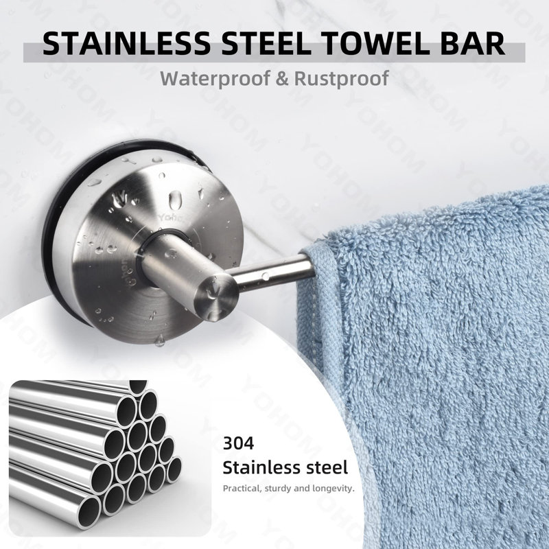 Nassawadox 42.8cm 1 Wall Towel Bar