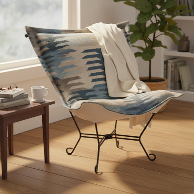 Puff Chair Complete Navajo Navy