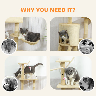 134cm H Cat Tree