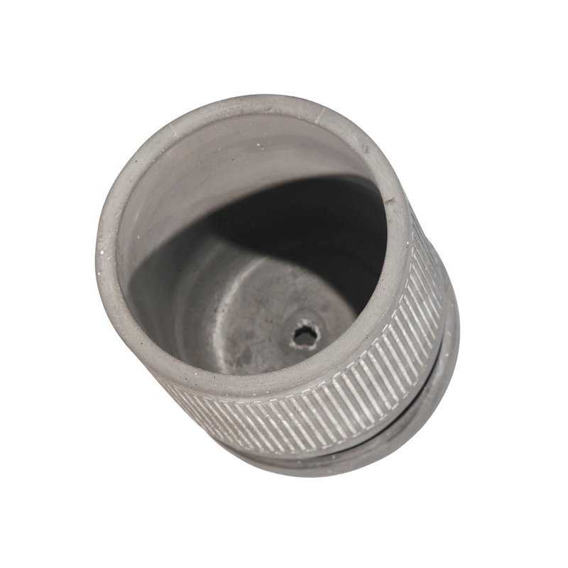 PLATEAU À MOTIFS 6 "AVEC SAUCER, GRIS