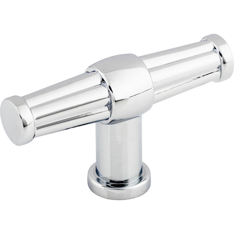 Luxor 2 1/2" Length Bar Knob, Polished Chrome