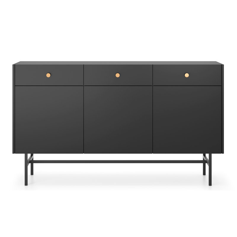 Boltri 155cm Sideboard, Black