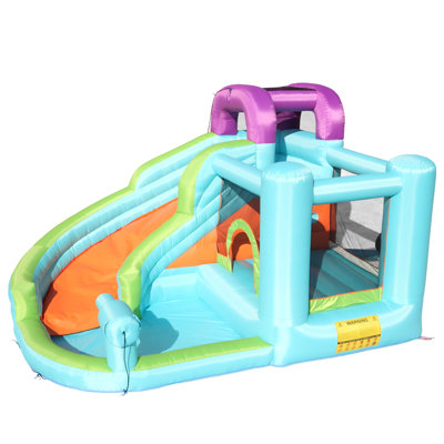 118.11' x 84.64' Bounce House with Water Slide