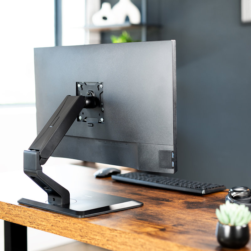 Support de bureau pneumatique avec écran tactile et écran tactile