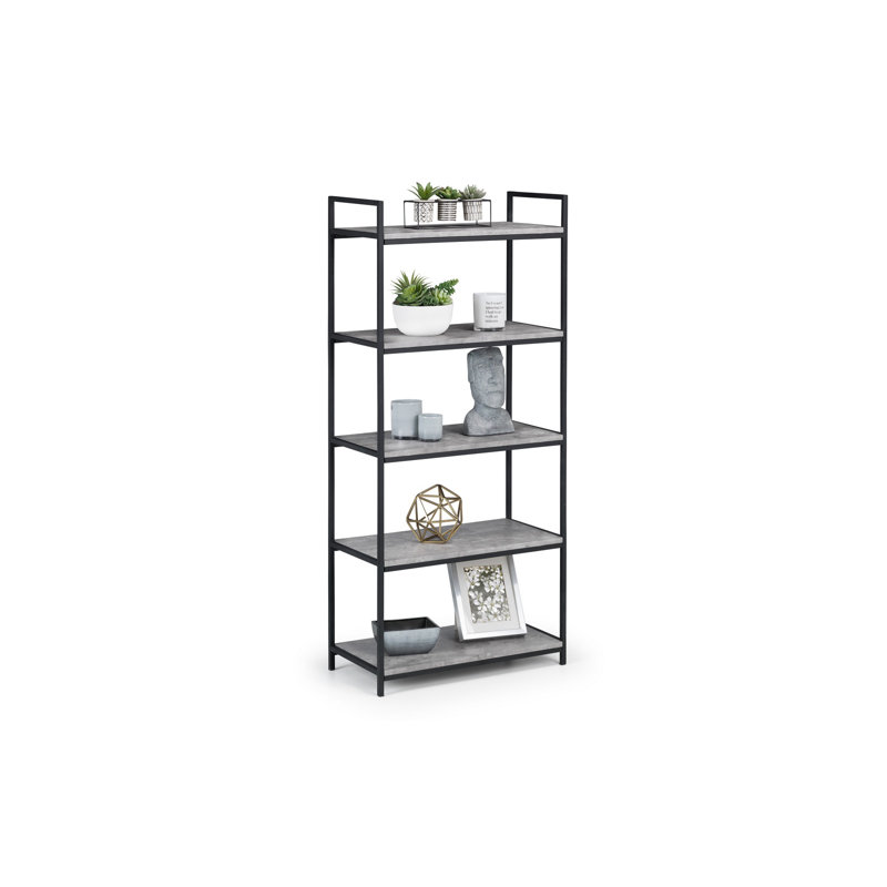 Ambrosine 140cm H x 63cm W Standard Bookcase