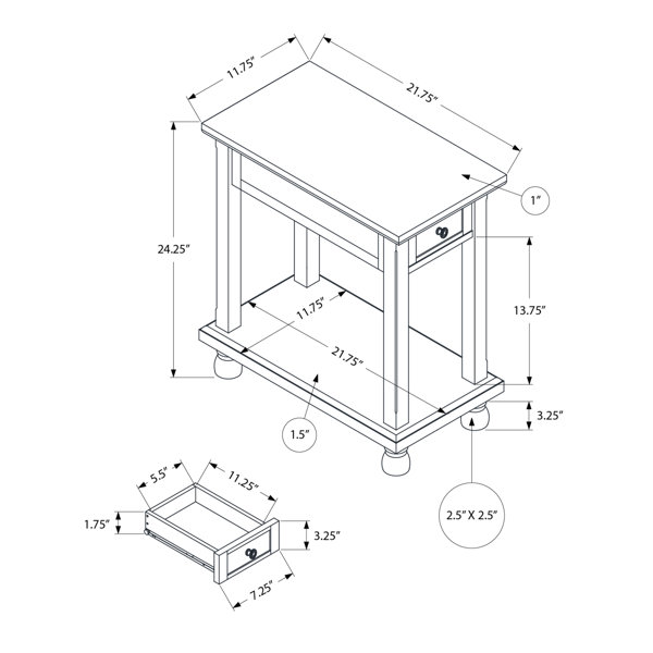 Dimensions du produit