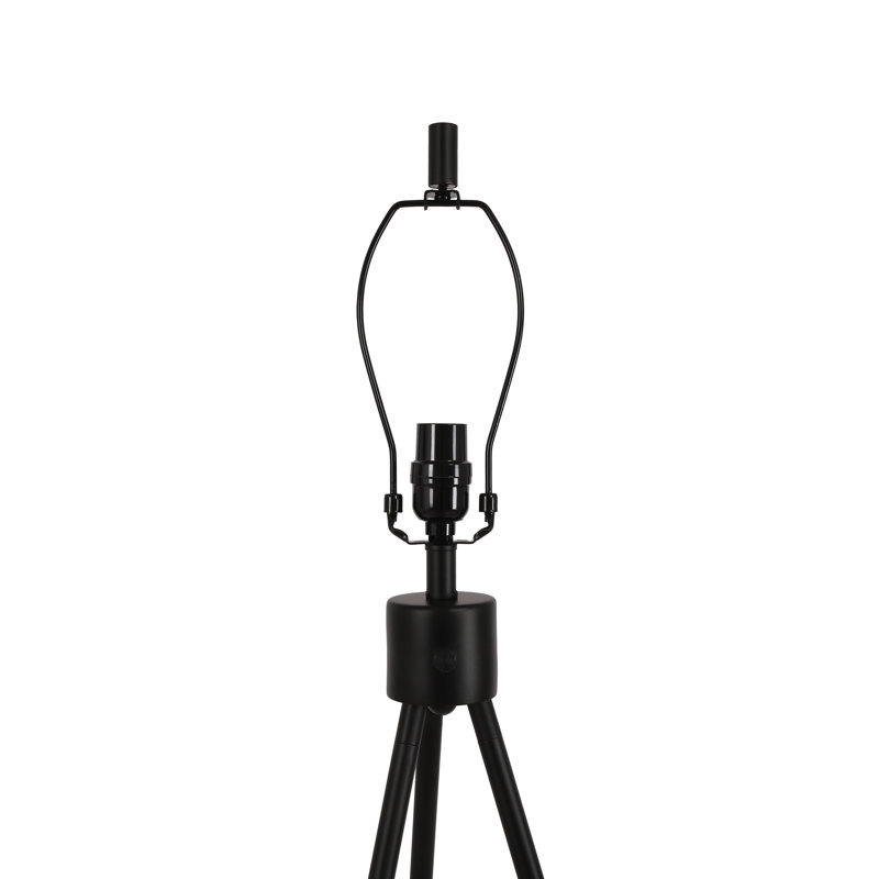 156Cm Matte Black Tripod Floor Lamp