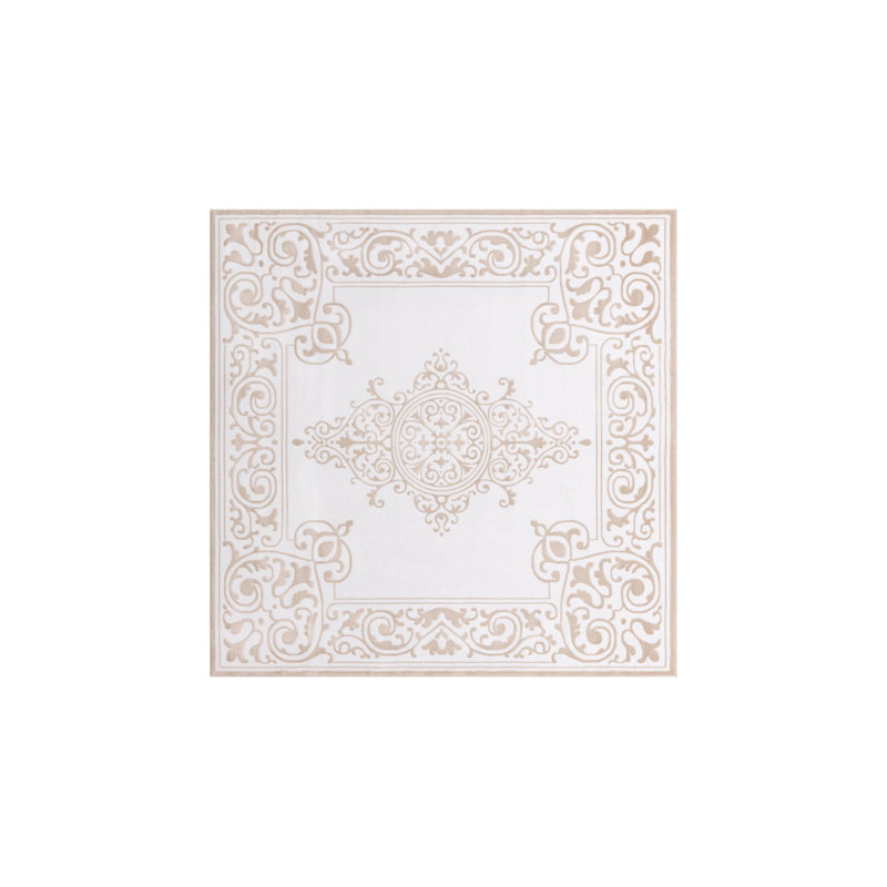 Nannore Oriental Indoor Rug, Square 7'10"
