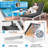 Lich 6 - Person Modular Patio Conversation Set with Cushions-1929832429