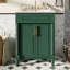 Meuble-lavabo 24 po avec lavabo intégré en céramique, meuble-lavabo à 2 portes et meuble-lavabo simple pour petite et moyenne salle de bain