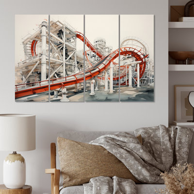 " Rollercoaster Symphony II " 4 - Pieces