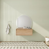 60'' Wall-Mounted Floating Bathroom Storage with Soft-Close Drawer
