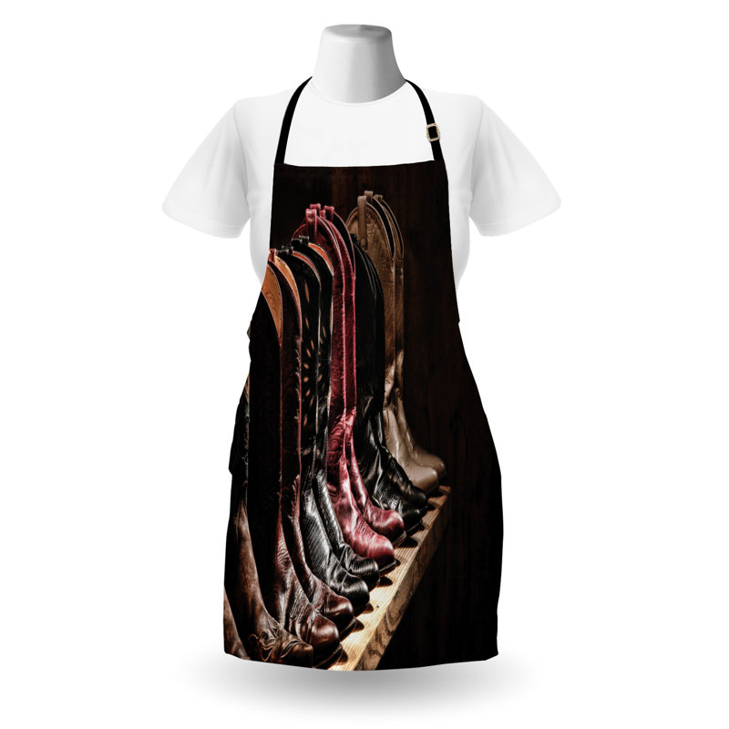 No Pattern Bib Apron