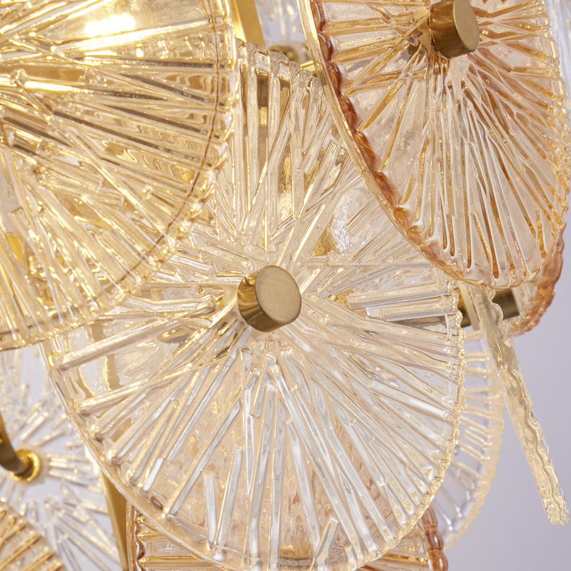 Siobhan 9 - Light Waggon Wheel Chandelier