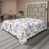 Blanc / jaune / motif floral mauve n'est pas disponible