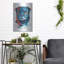 Art mural en métal Red Barrel Studio «Rainbow Dogs Pug» par Lindsay Kivi-155001638