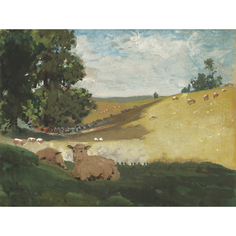 " Green Hill 2 ", 32" H x 48" W