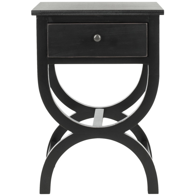 Table de bout Floris, Noir