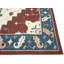Tapis oriental crème crème Dhurrie 9X12