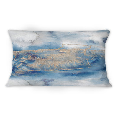 Abstract Throw Pillow