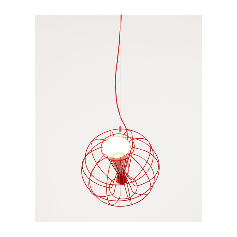 Latitude 1 - Light LED Pendant, Red