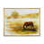 Toile encadrée d'or