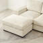 Canapé modulaire à assise profonde avec repose-pieds-1592966943