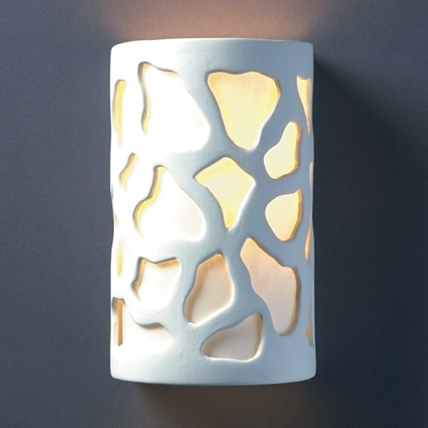 Applique murale encastrée 1 lumière Armance, Blanc mat, Styrène blanc