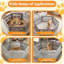 Parc pour animaux de compagnie pliable d'intérieur à 23 panneaux H 23,83 "avec porte (gris)