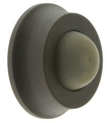 Solid Brass Wall/Handle Bumper, Oil-Rubbed Bronze