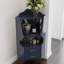 Armoire de coin avec 2 tablettes de rangement ouvertes et 2 tiroirs, armoire à miroir-723838853