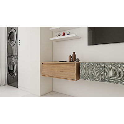 Float Mounting Bathroom Cabinet