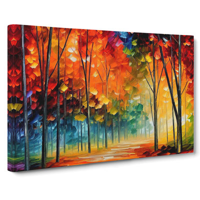 Pretty Forest Vol.7 Abstract - Wrapped Canvas